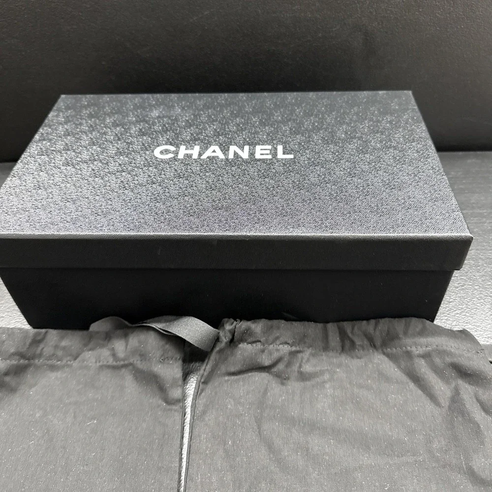 Chanel Authentic Empty Black Shoes Box  And 2 Bag Gift Box 12