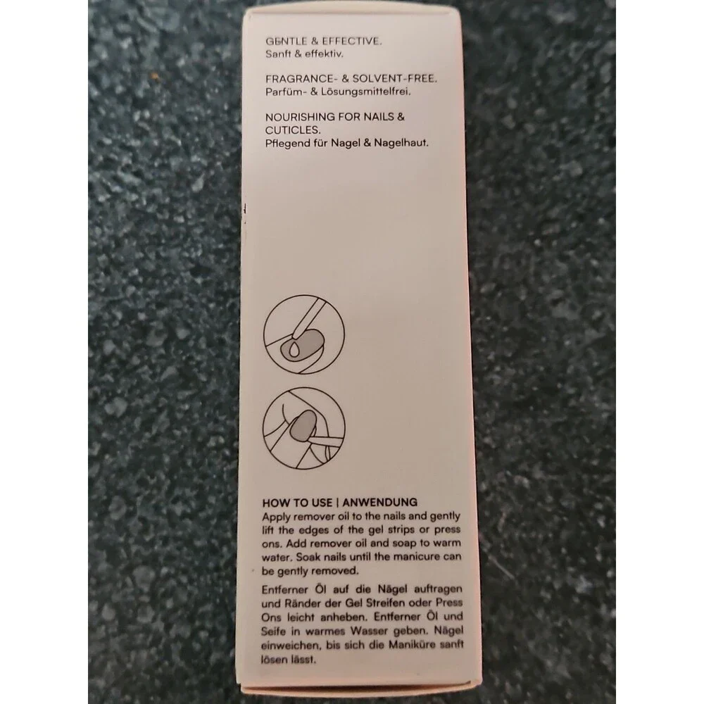 Doonails remover oil