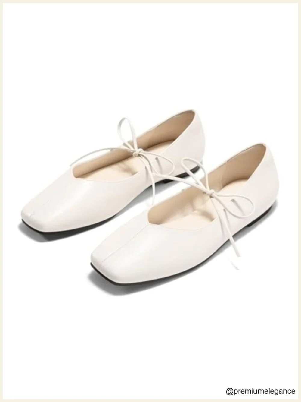 Womens Mary Jane Flats Lace Up Square Toe Ballet Ballerina Slip On Dressy Shoes