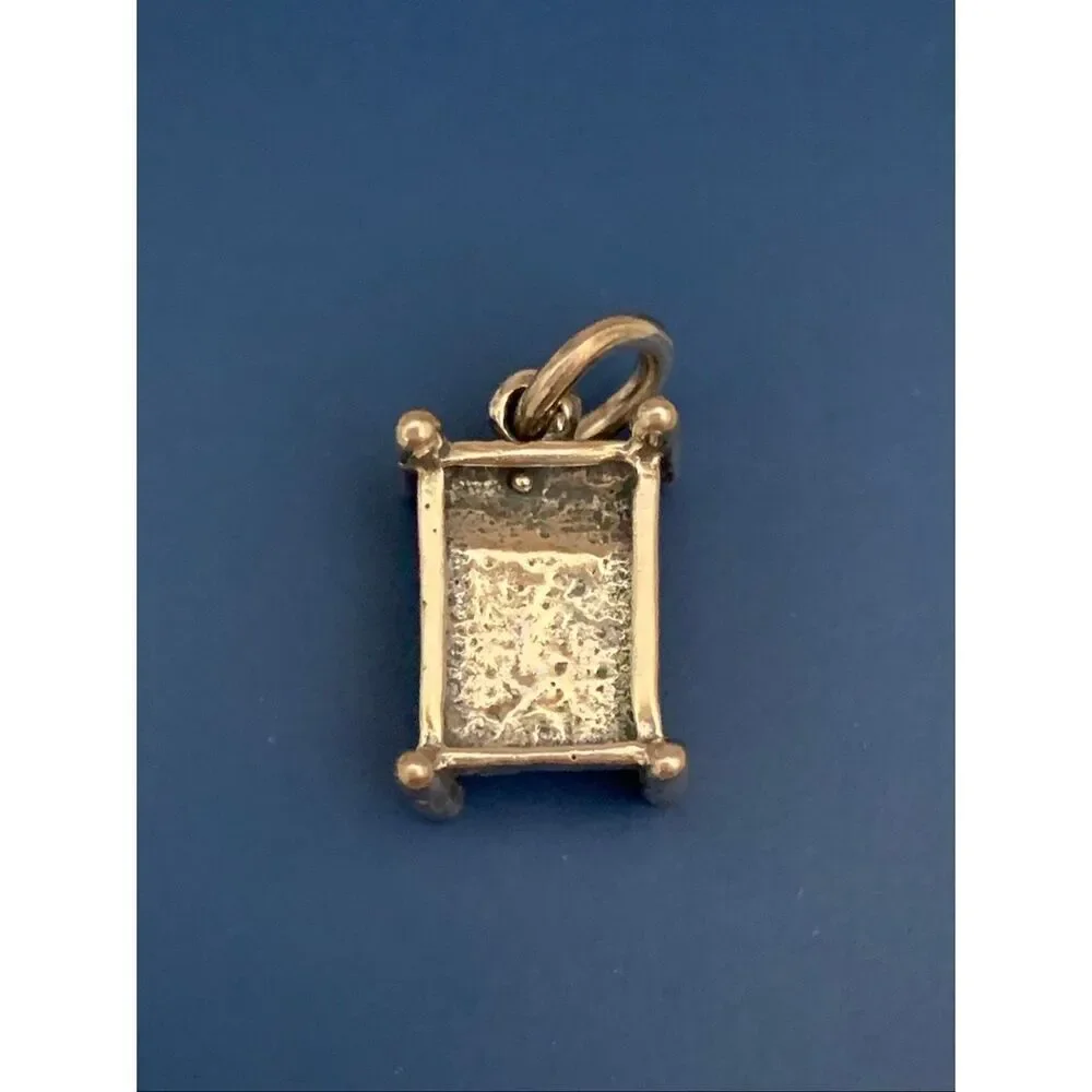 .925 Bed Furniture Sterling Silver Jewelry Charm #household #bed
