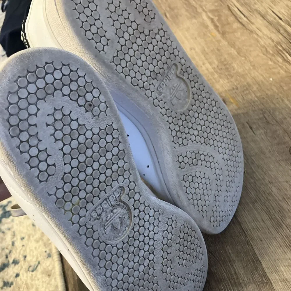 Adidas Stan Smith Parley Mens White Black Sustainable Sneakers‎ GV7614