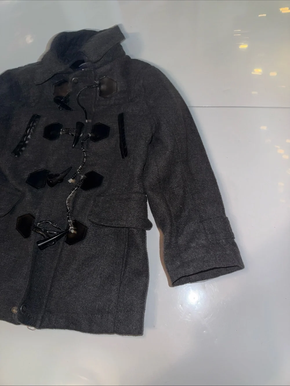 Urban Rebublic 2008 Charcoal Peacoat Jacket Kids Size 4