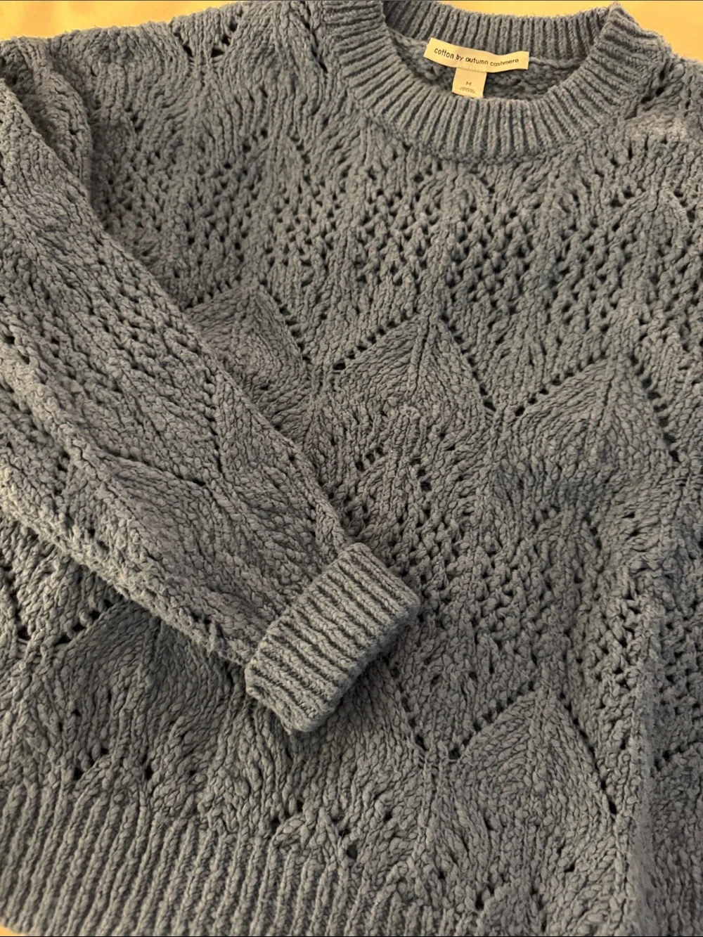 Autumn Cashmere diamond crewneck