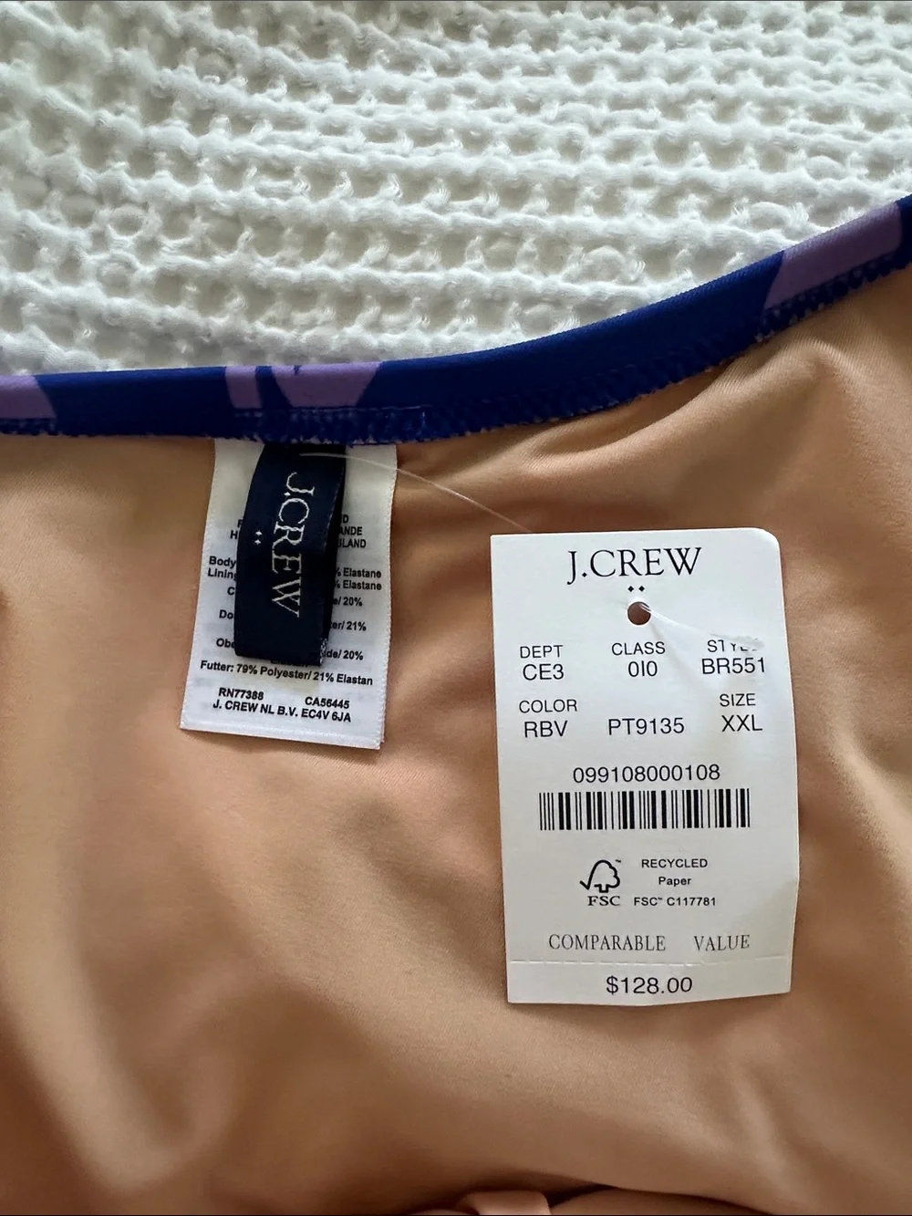 J. Crew crew one