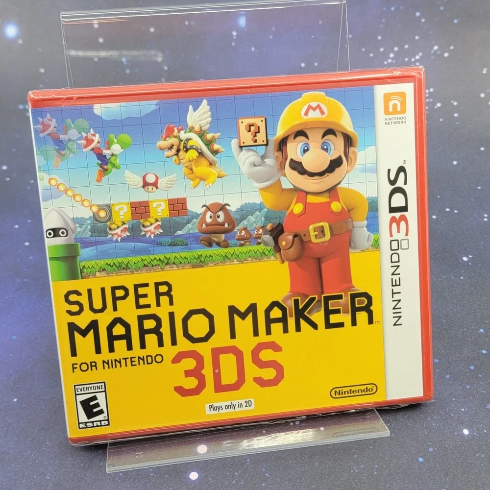 Super Mario Maker for Nintendo 3DS Video Game NEW Sealed Original US Release