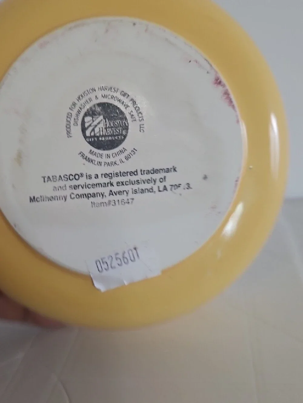 Tabasco two ceramic