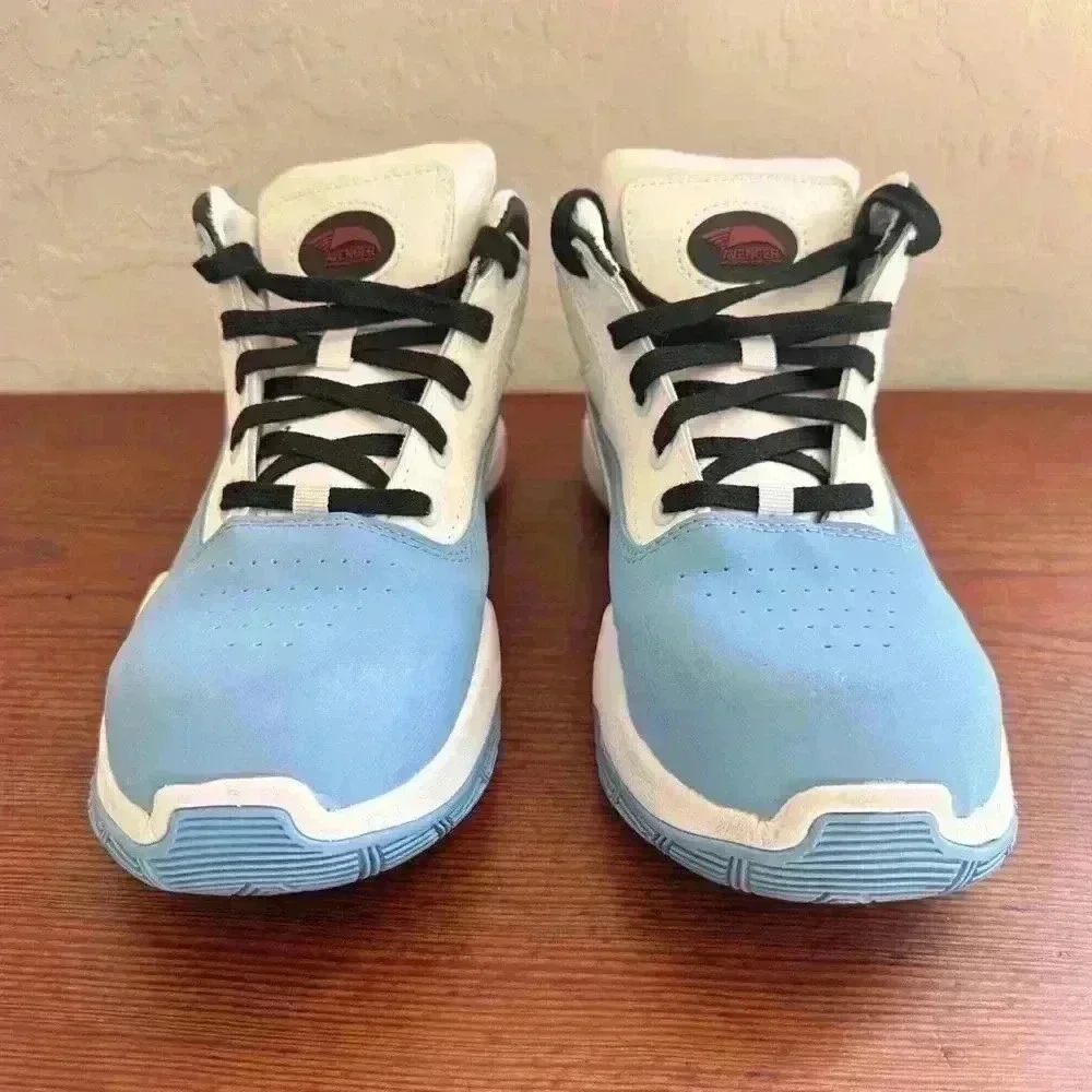Avenger Work Boots Reaction Mid CN A811 Men's Size 8.5 White Blue Black