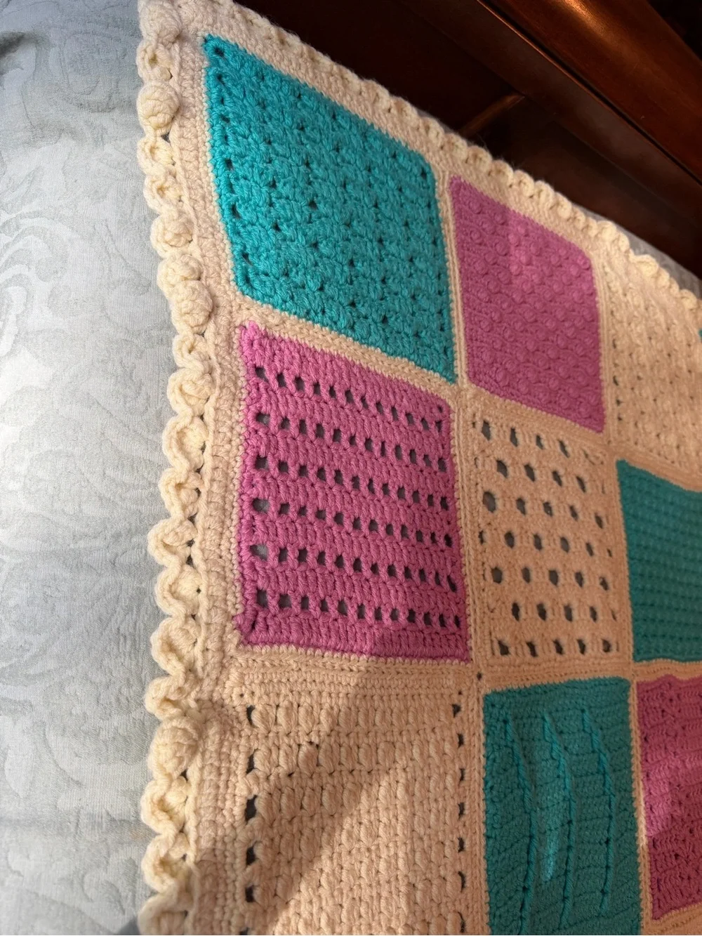 Handmade headed patterns by