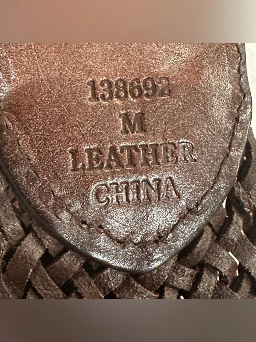 Unbranded brown wide