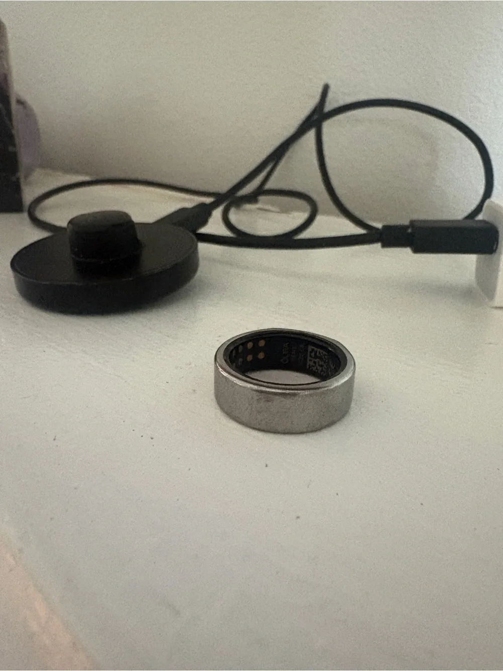 Oura Ring Gen 3 Heritage – Silver Finish - Size 8