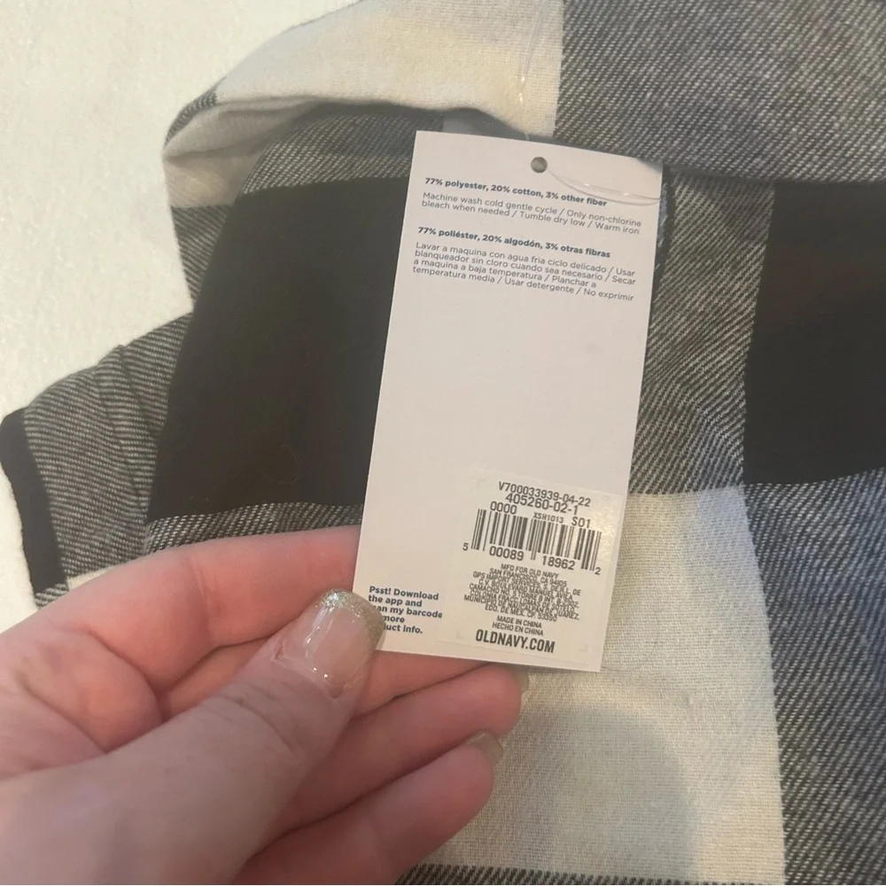 Old Navy buffalo xs