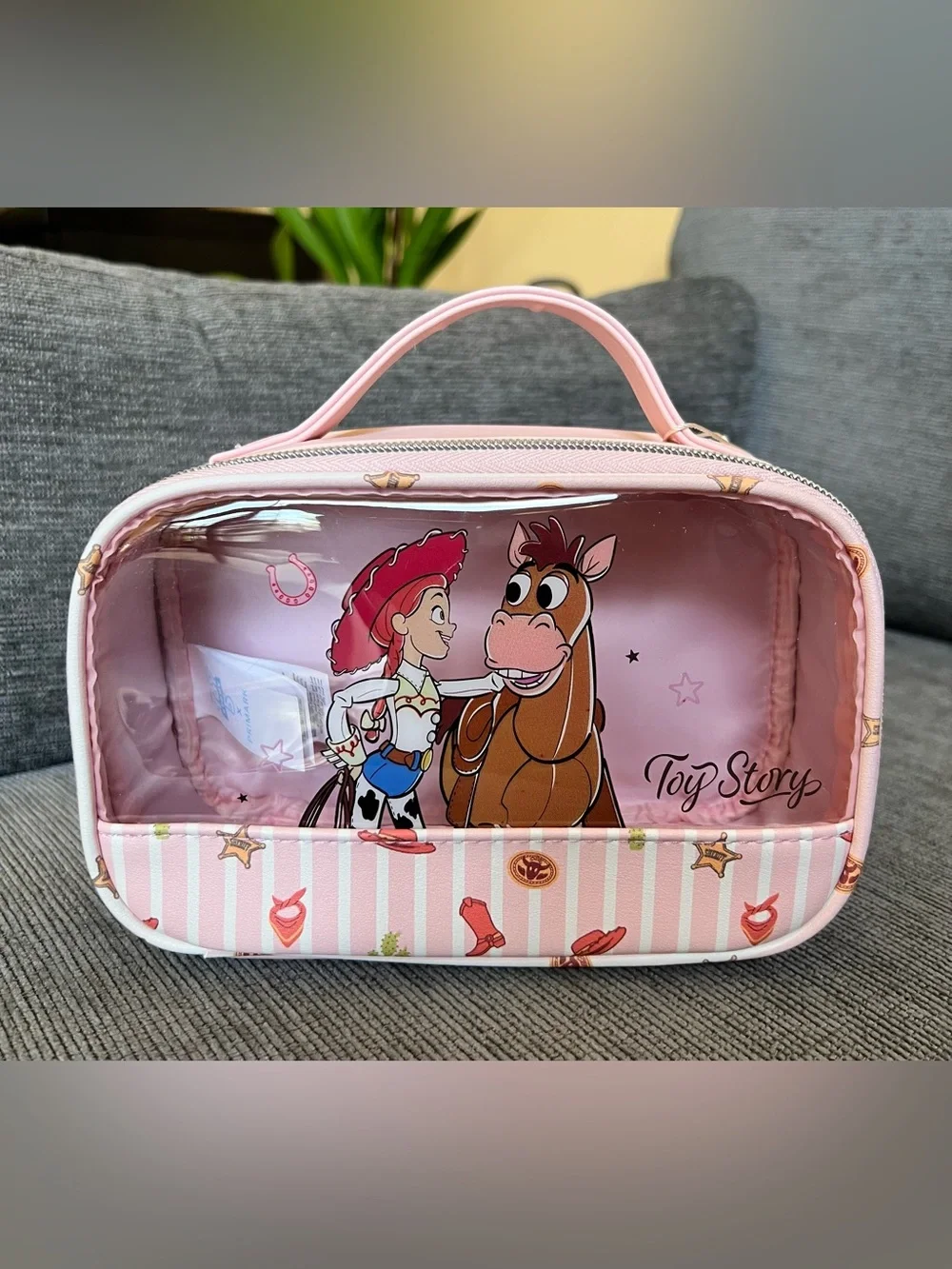 Toy Story Jessie & Bullseye Clear Makeup Bag
