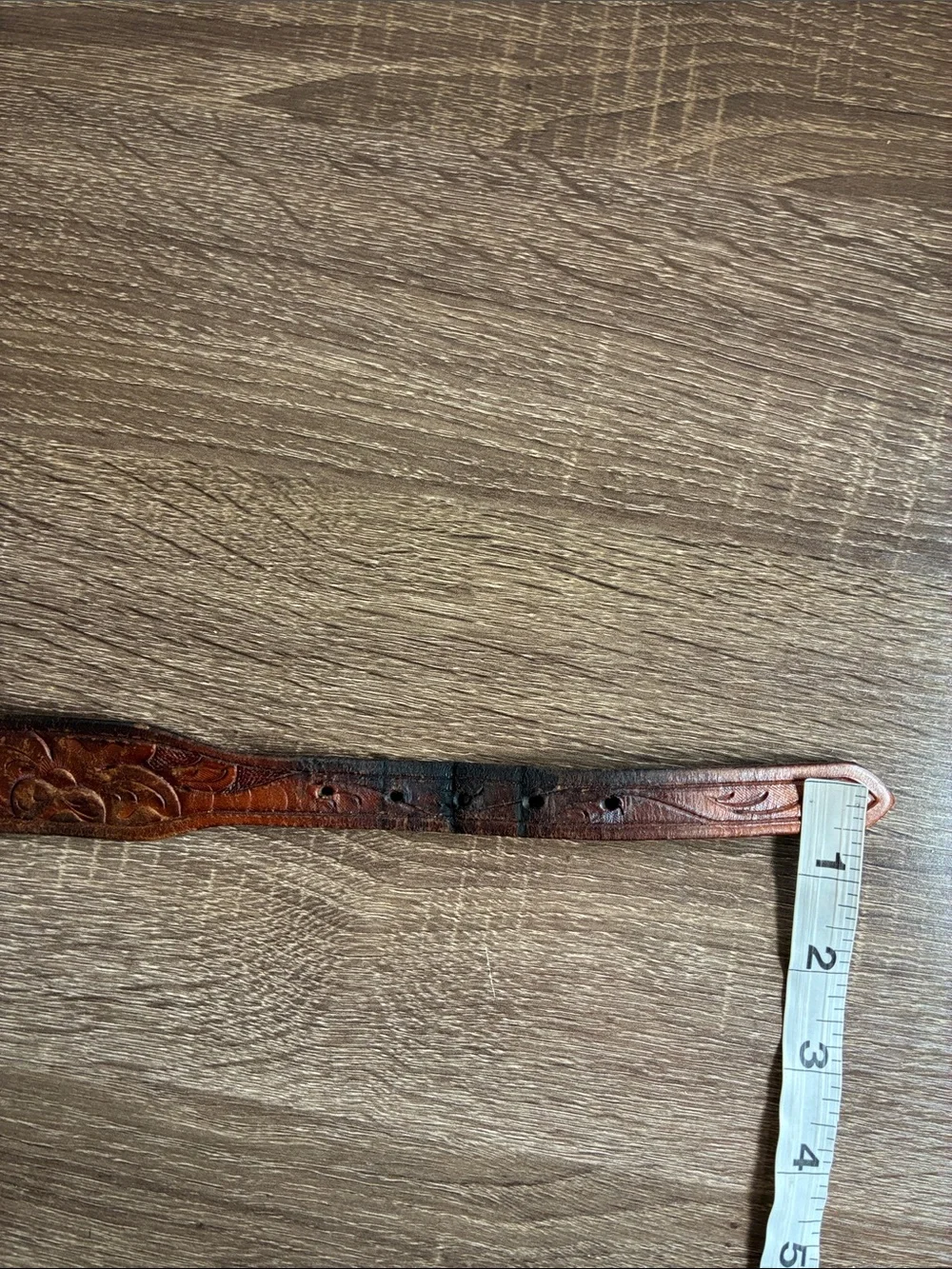Women’s Small Vintage Unbranded Leather Belt