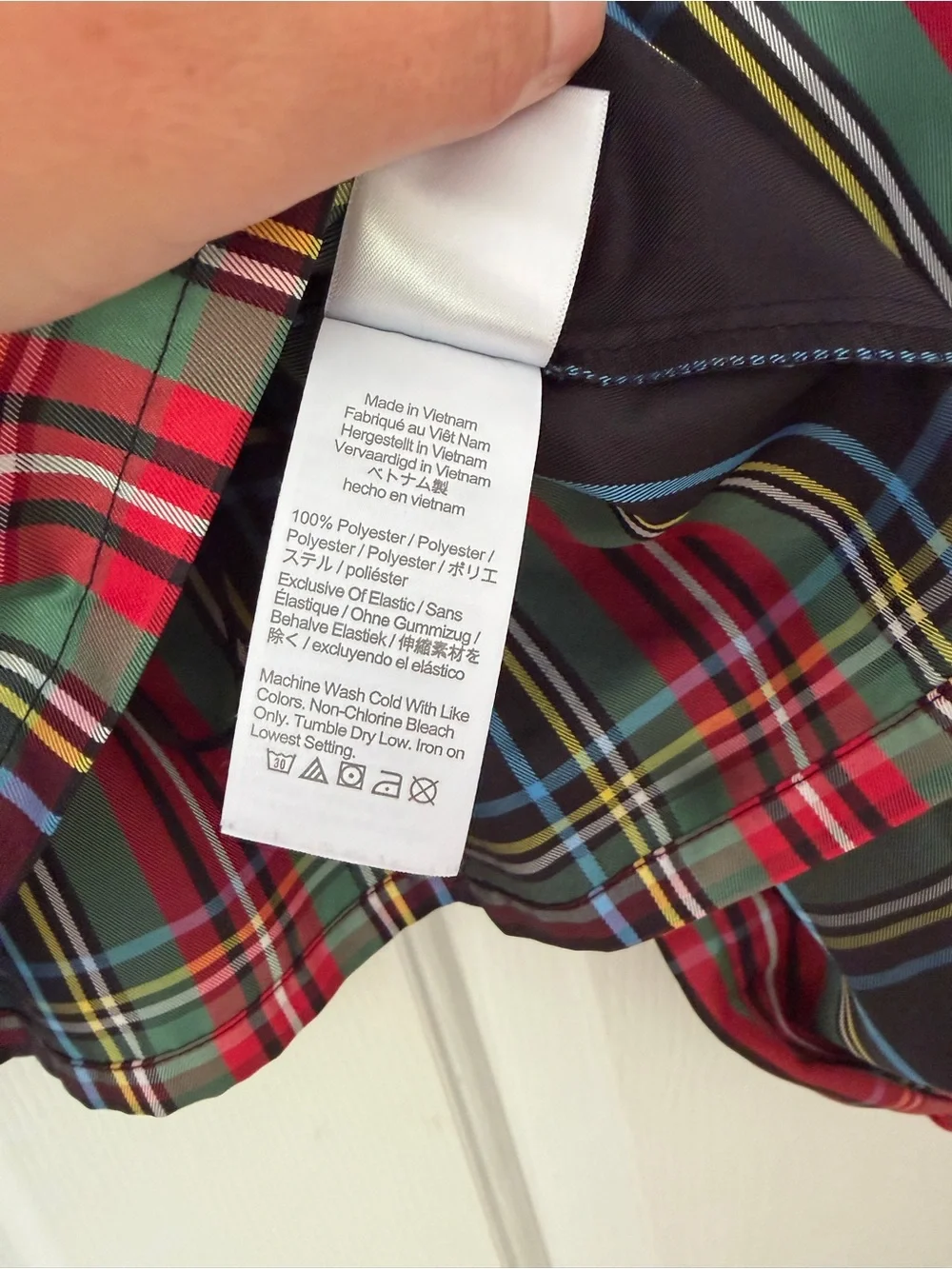 J. Crew smocked bodice