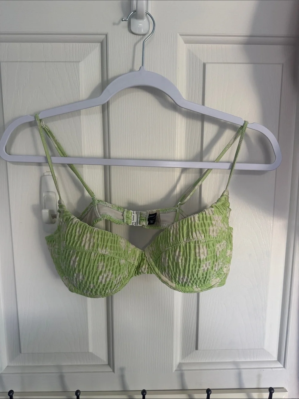 triangl swimwear Light Green Patterned bikini set