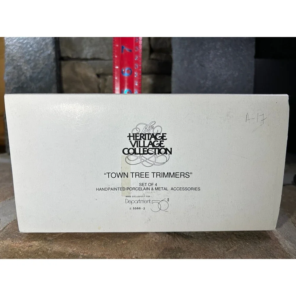 Dept 56 Town Tree Trimmers #5566-2 with box