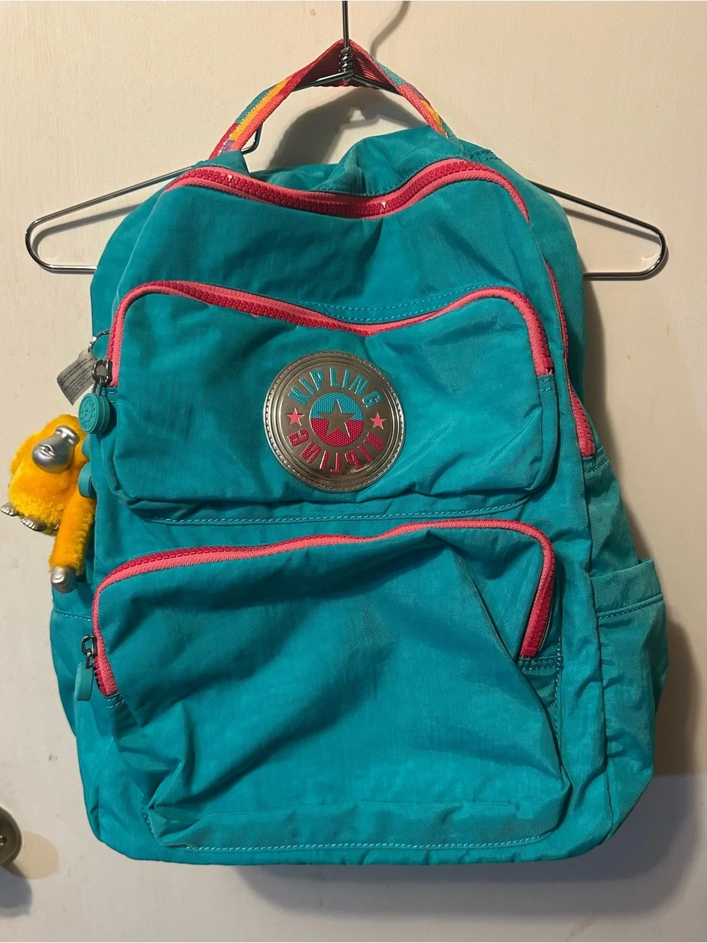 Kipling vibrant turquoise