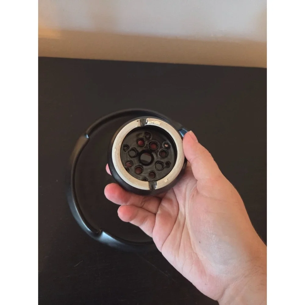 Unmarked glossy black