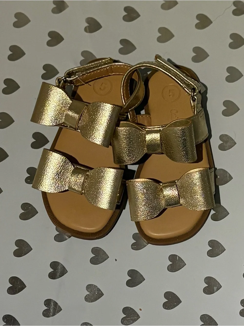 Carters shiny gold