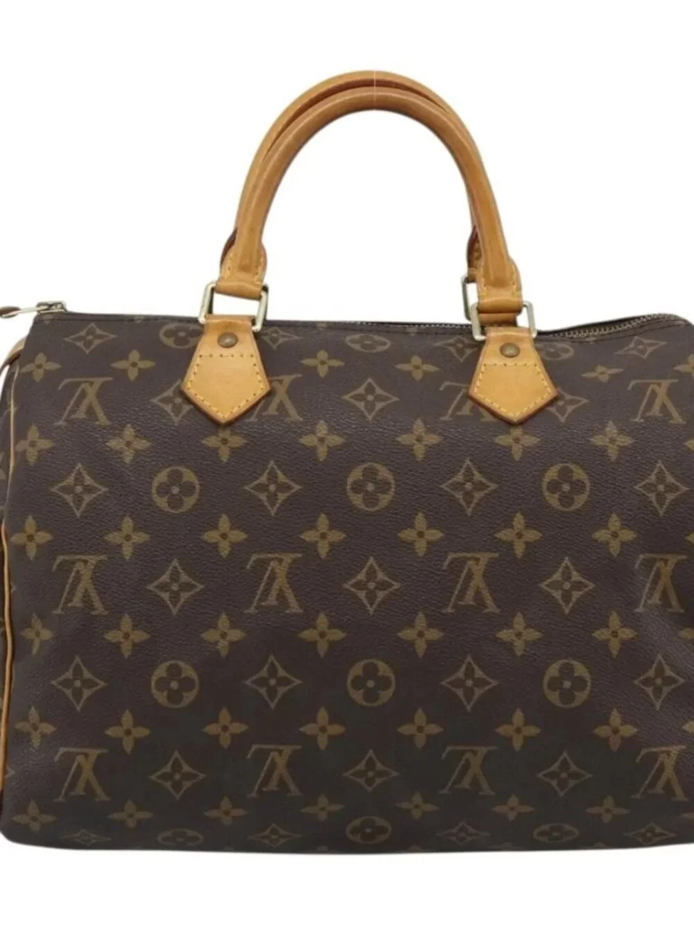 LOUIS VUITTON Monogram Speedy 30 Hand Bag M41526 LV Auth 187947A