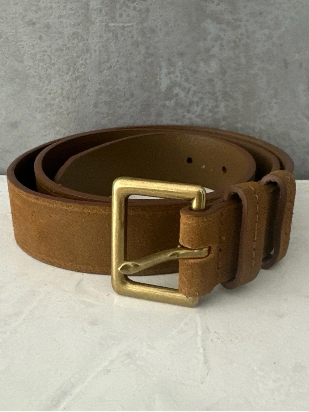 WALLACE AND BARNES LEATHER BELT 32