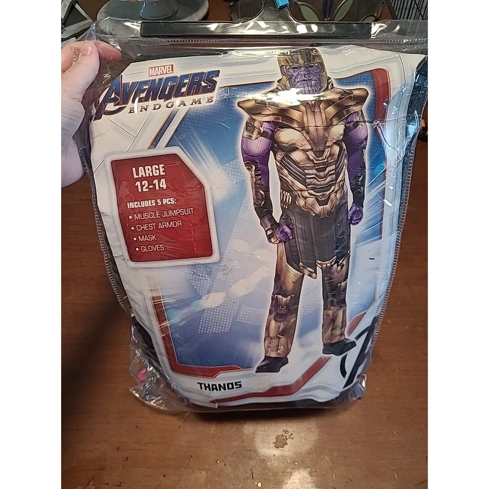 Marvel Avengers Endgame Thanos Childs Costume 12-14 YEARS No Mask