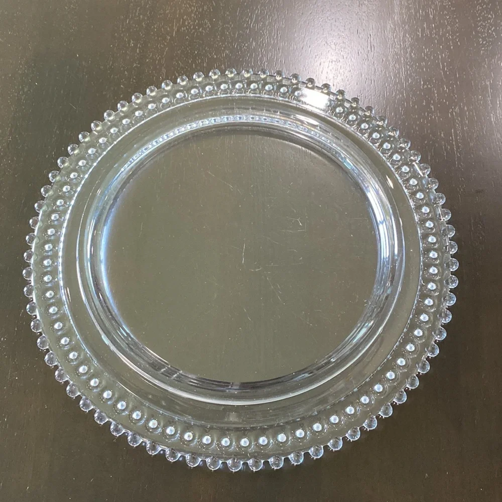 Vintage Imperial Glass #400/160 Candlewick Birthday Cake Plate!