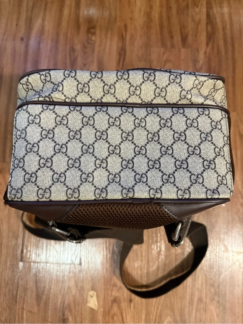 Vintage Gucci Ophidia Backpack featuring the classic GG Supreme canvas Used