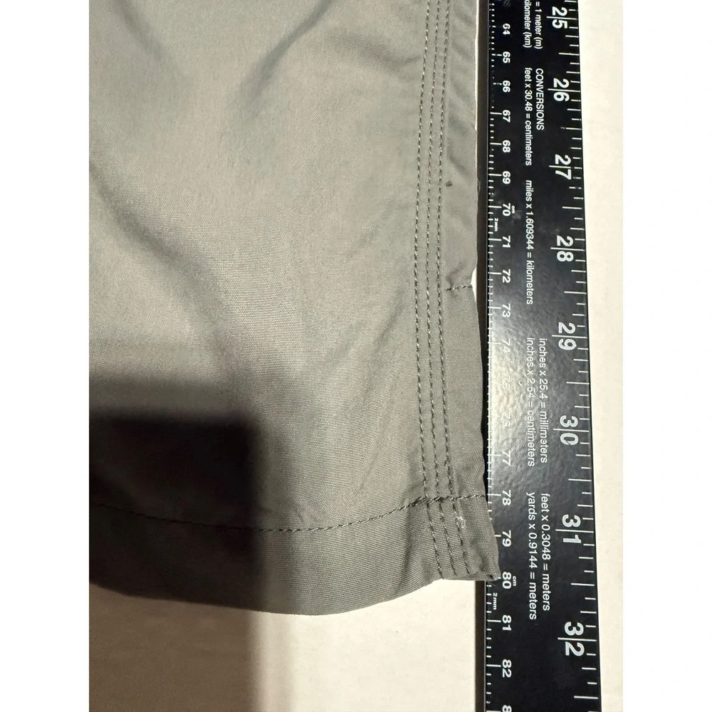 Mountain Khakis Granite Creek Pants Men's 36x34 Gray Nylon Hiking