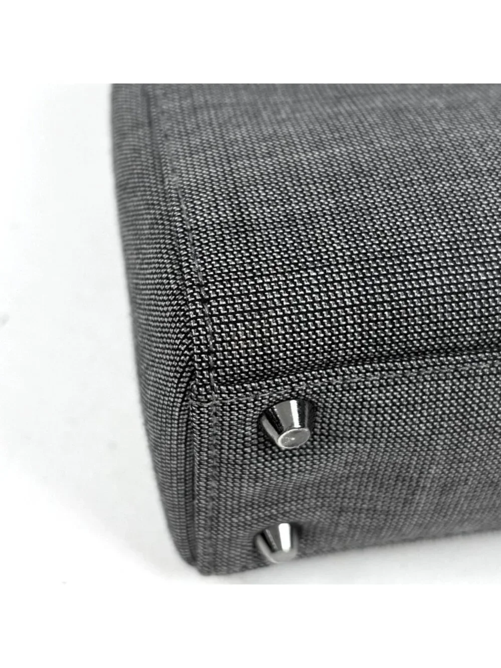 Dior Cannage Handbag Canvas Gray