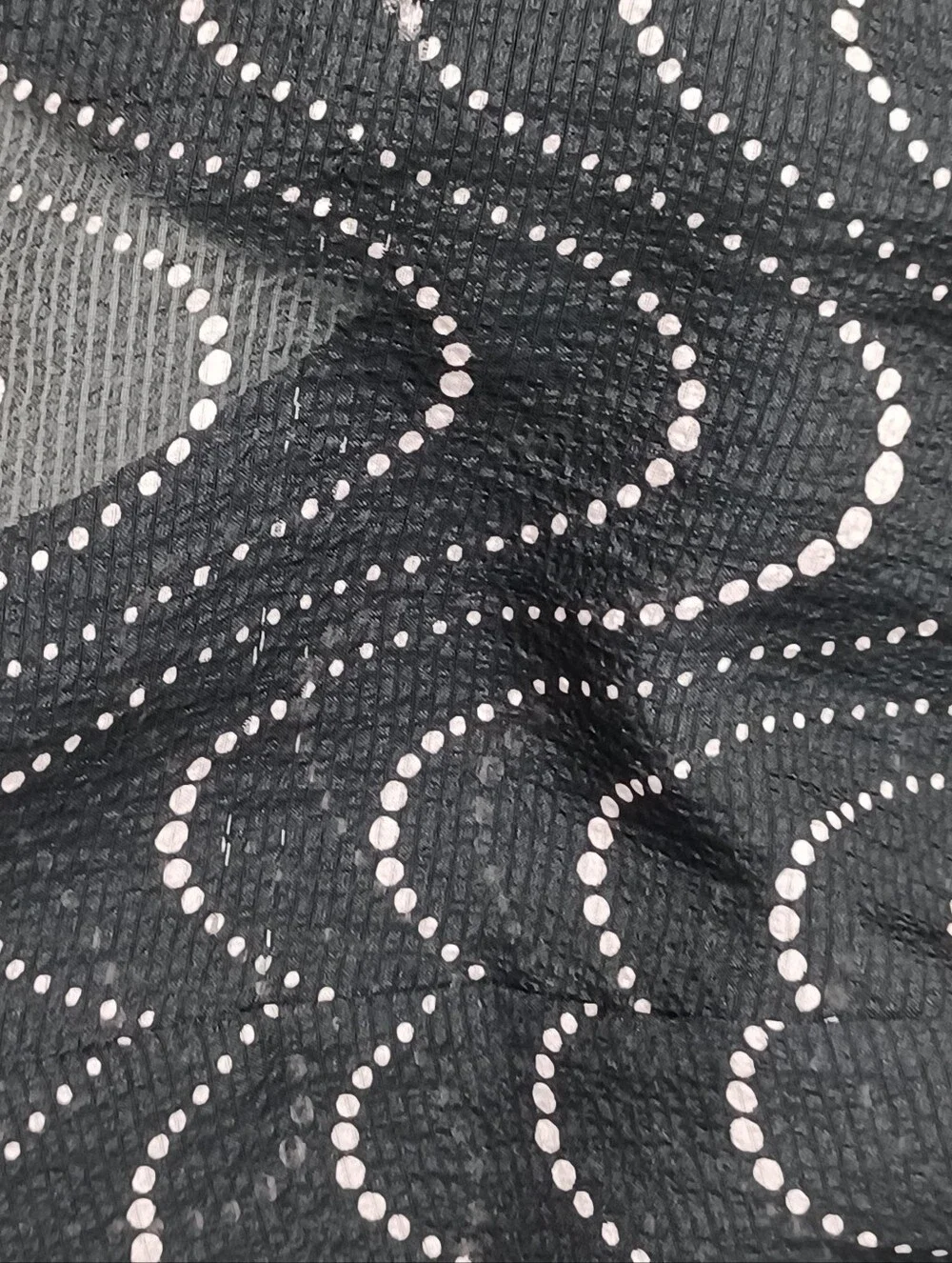 Kate Spade Wavy Dot Silk Midi Dress Size 4 Women Feminine Sleeveless Ruffle