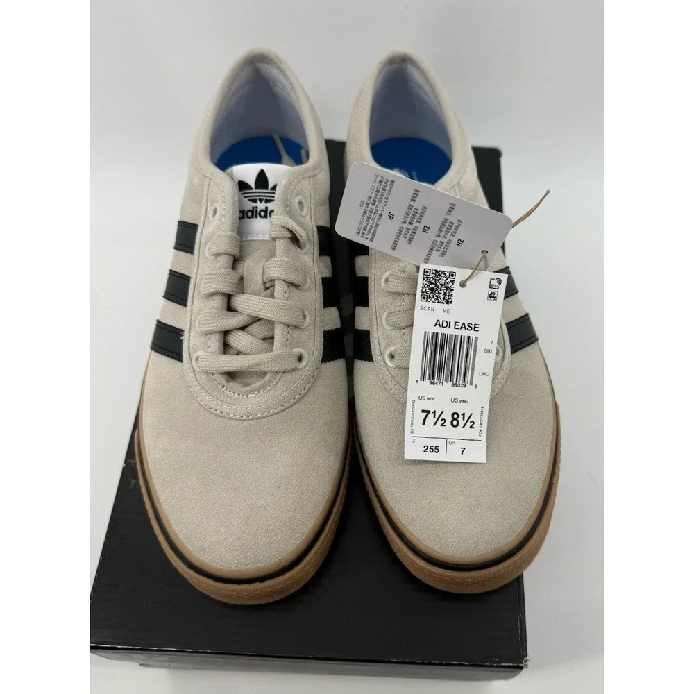 adidas Adi Ease Lace Up  Mens‎ White Sneakers Casual Shoes IE3146 7.5M/8.5W