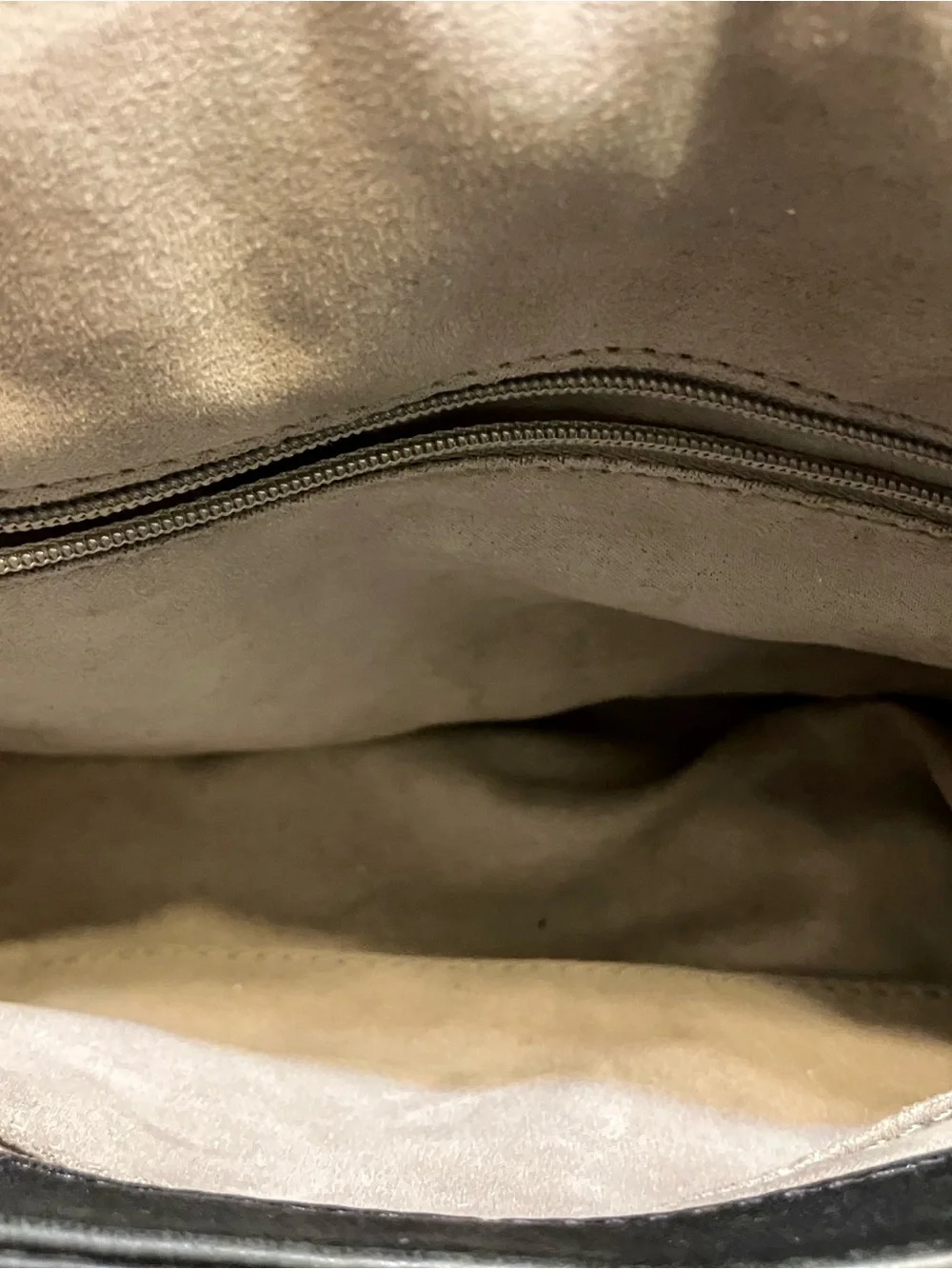 Vince Camuto Black Shearling & Leather Crossbody Bag with Silver Hardware