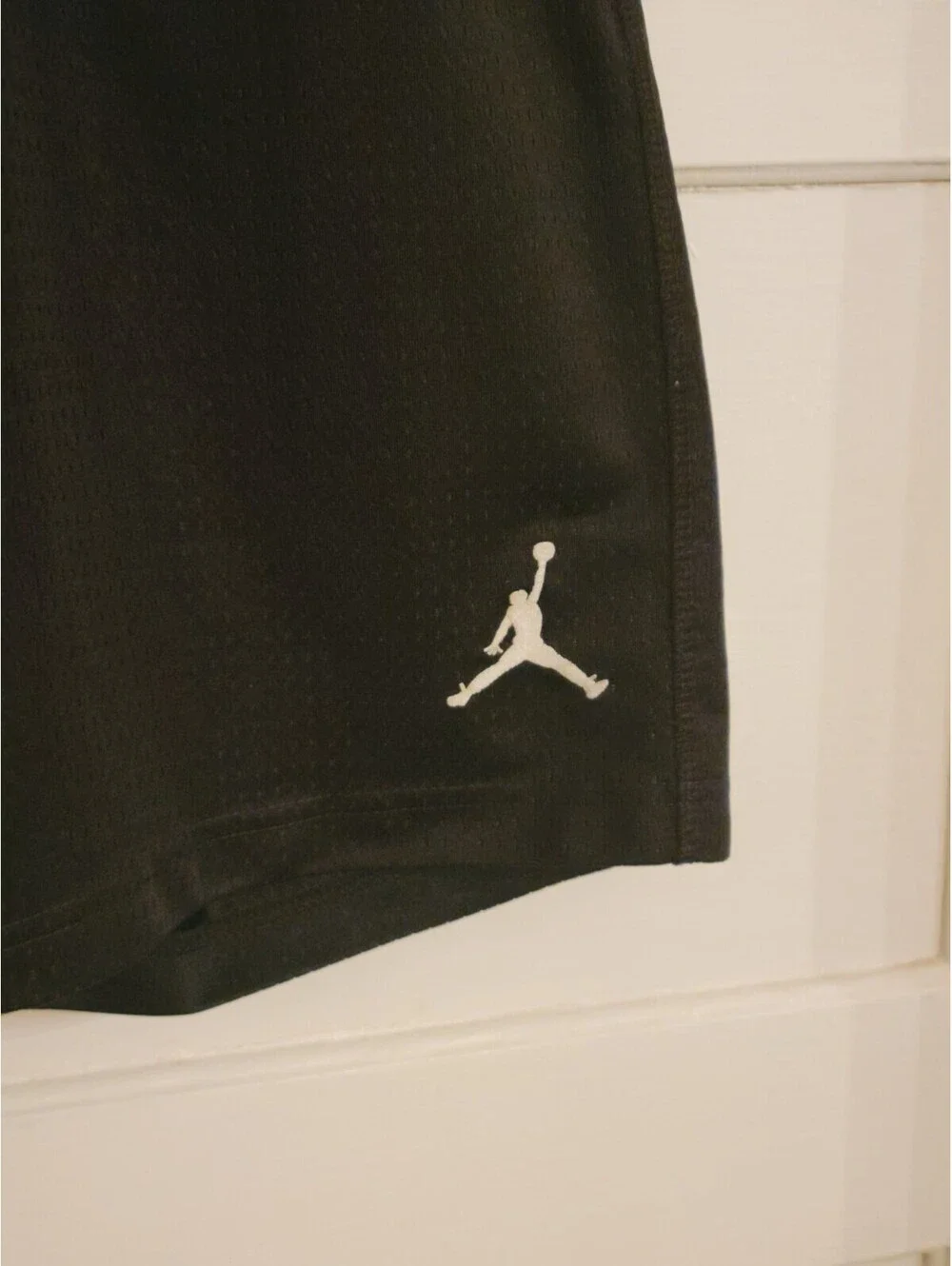 Air Jordan Jumpman Basketball Shorts Youth Boys Size L 12-13 Years Black Elastic