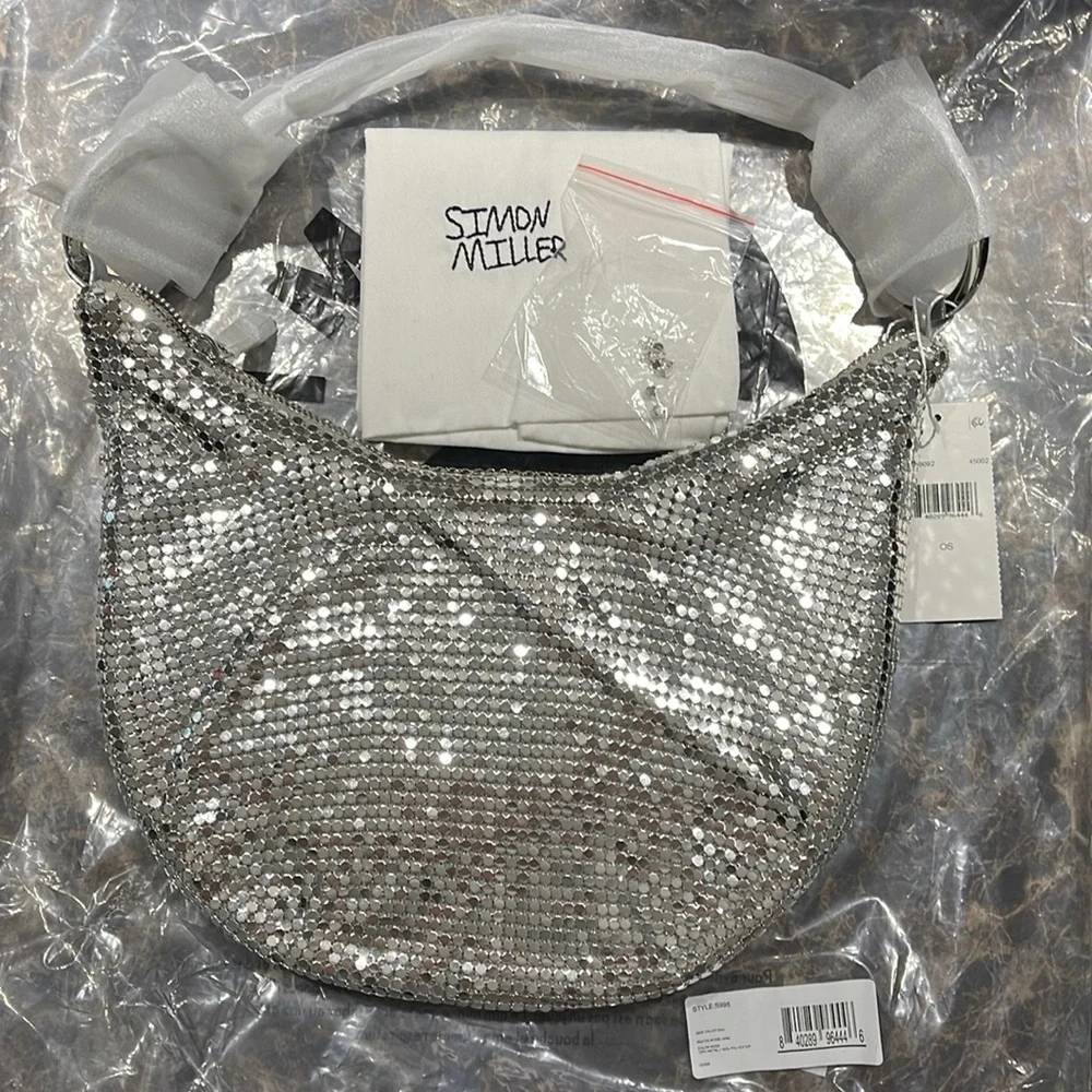 Simon Miller Valley metallic shoulder bag