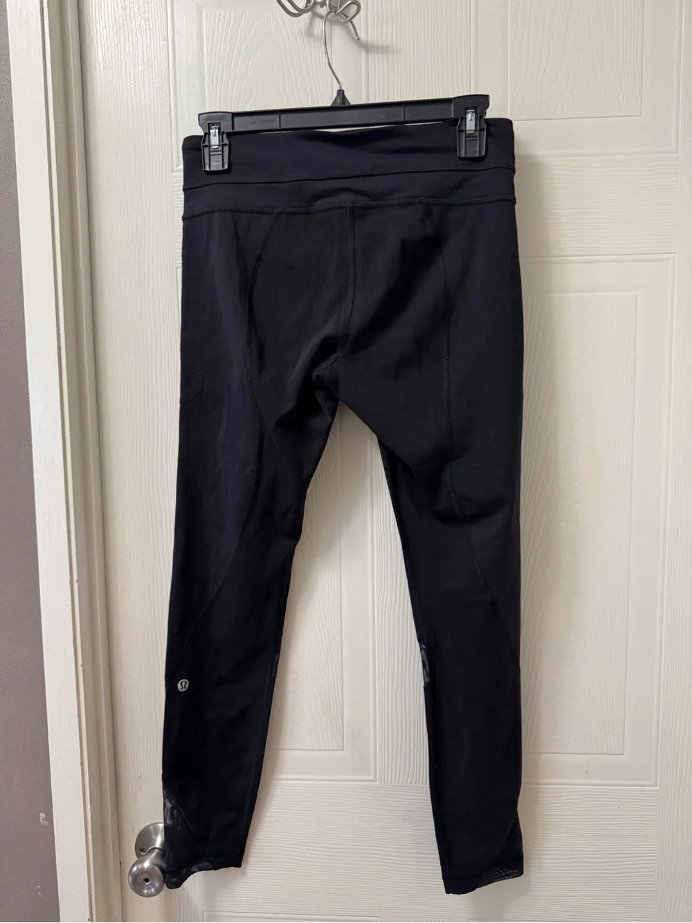 lululemon athletica Black Zip Pocket Leggings