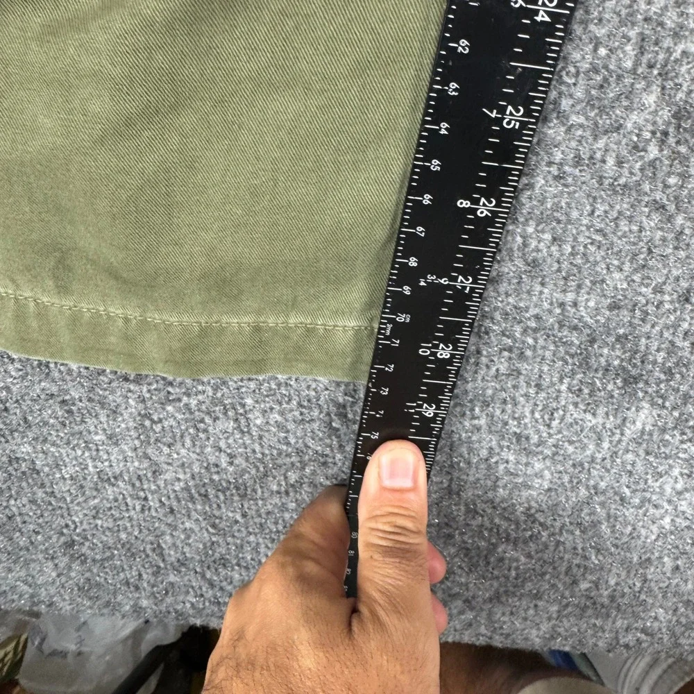 Levi's Cargo Pants Mens Size 30x30 Olive Green Regular Fit Cotton Workwear