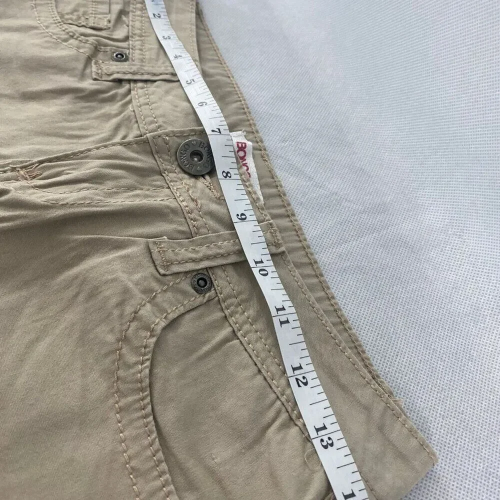 Bongo size 3 shorts tan‎ 5 pocket  Y2K