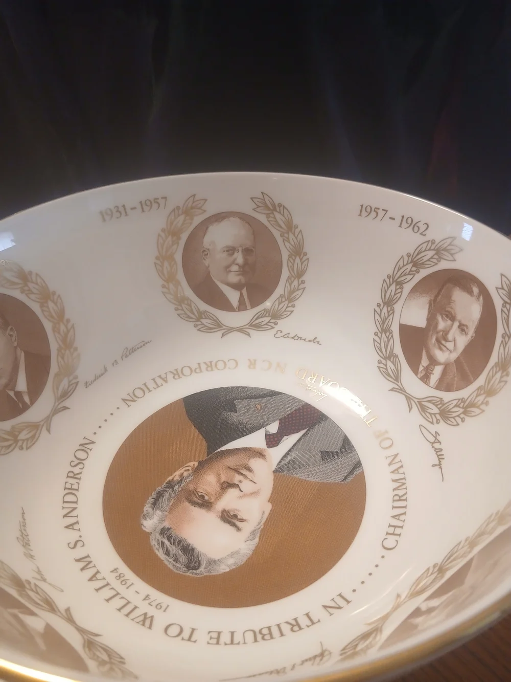 Wedgwood National Cash Register Bowl. Bone China, Limited Edition.