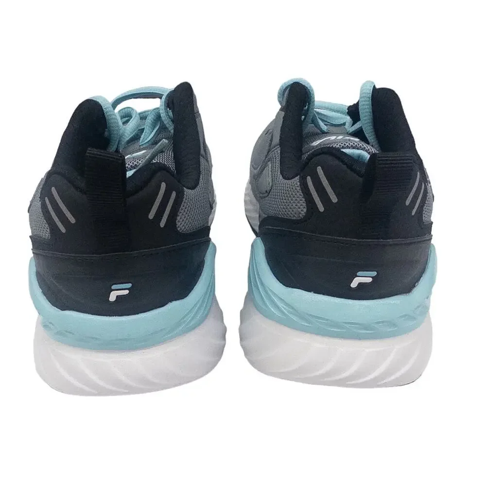 FILA Women's Windspeed Athletic Running Shoes, Gray Blue size 7.5 8 or 9.5