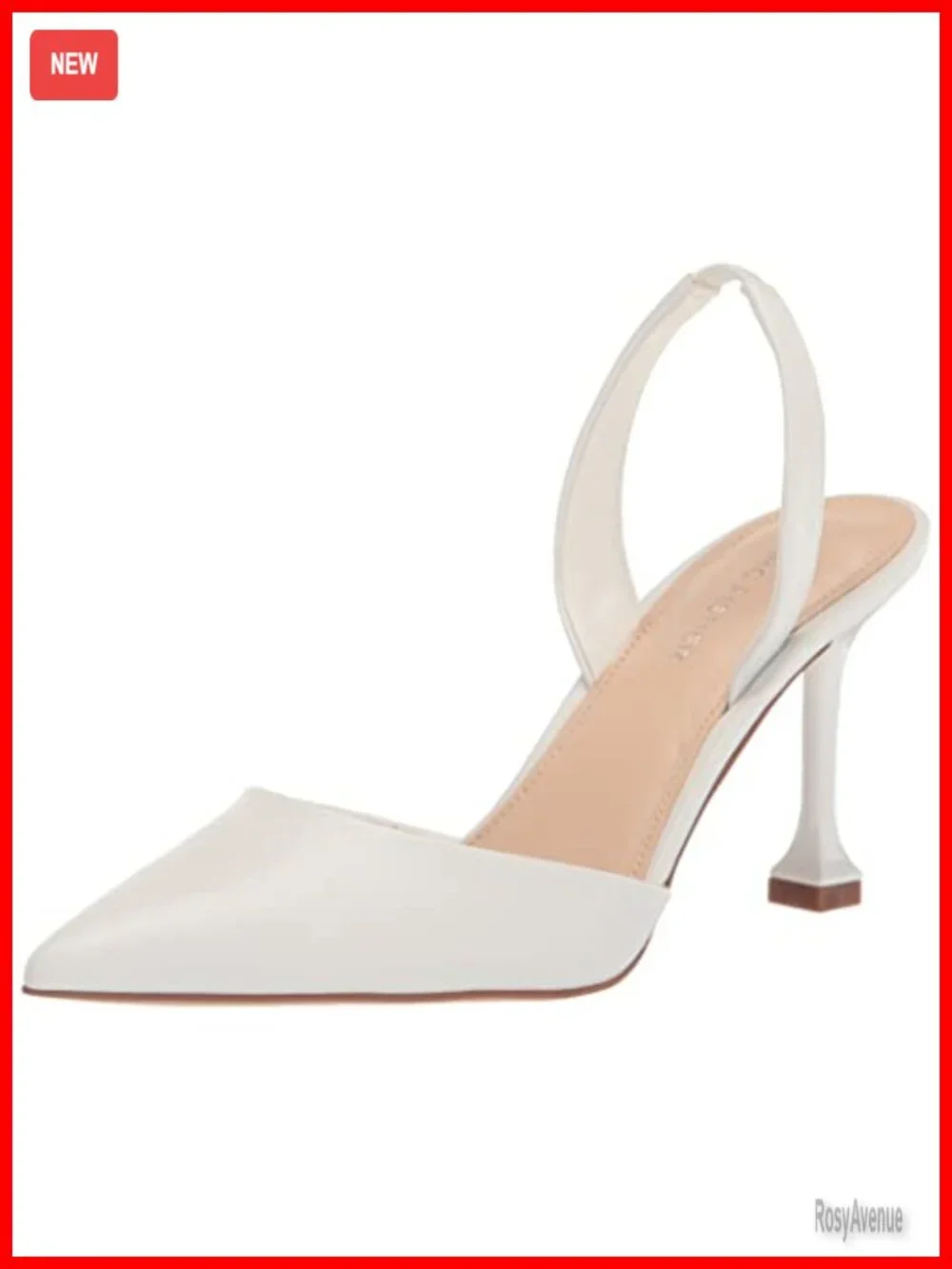 Women's Pointy Toe Stiletto Heel Slingback Pumps