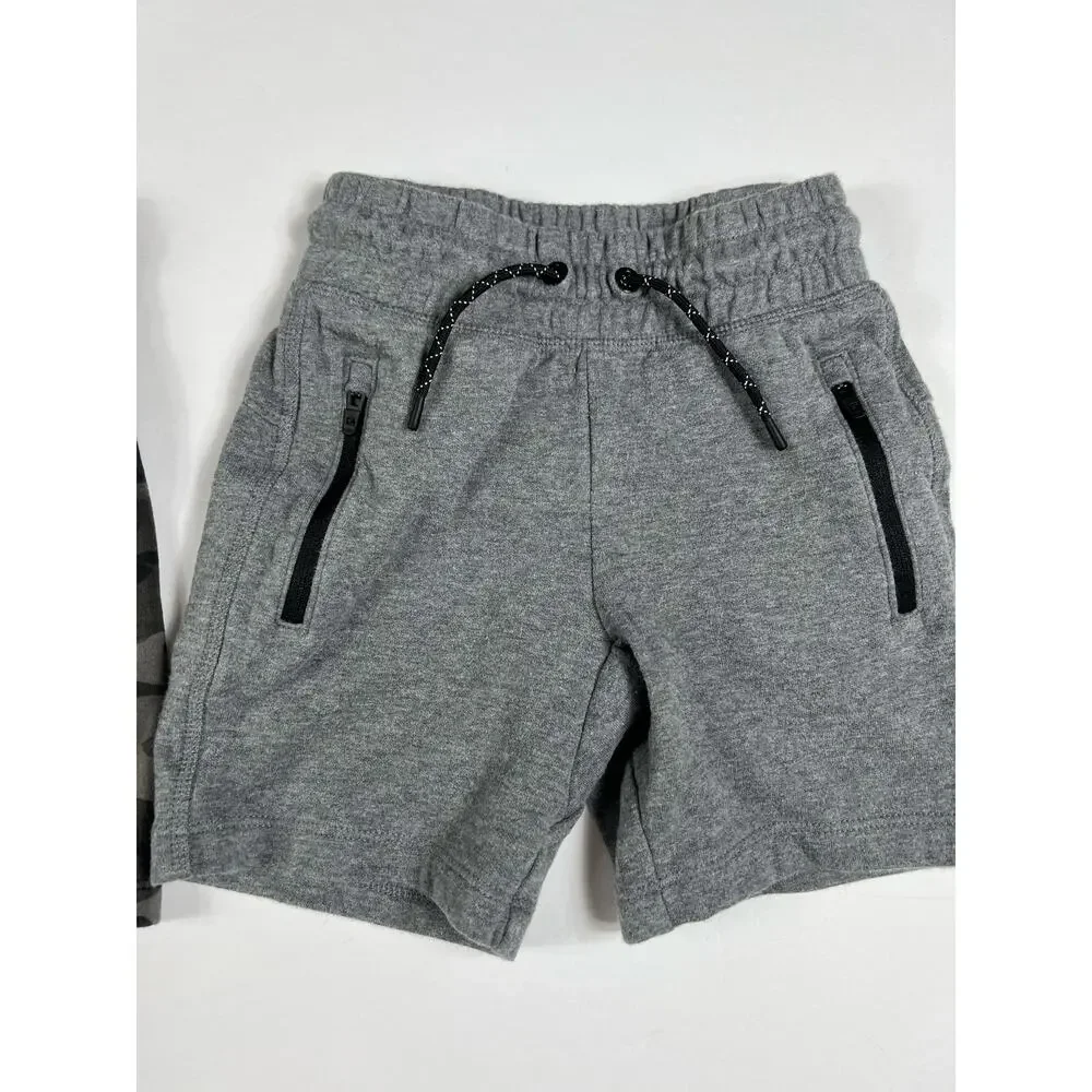 OFFERS OPEN! GAP Boys 3-Pack Shorts Black, Camo Green, Gray size 5 kids shorts