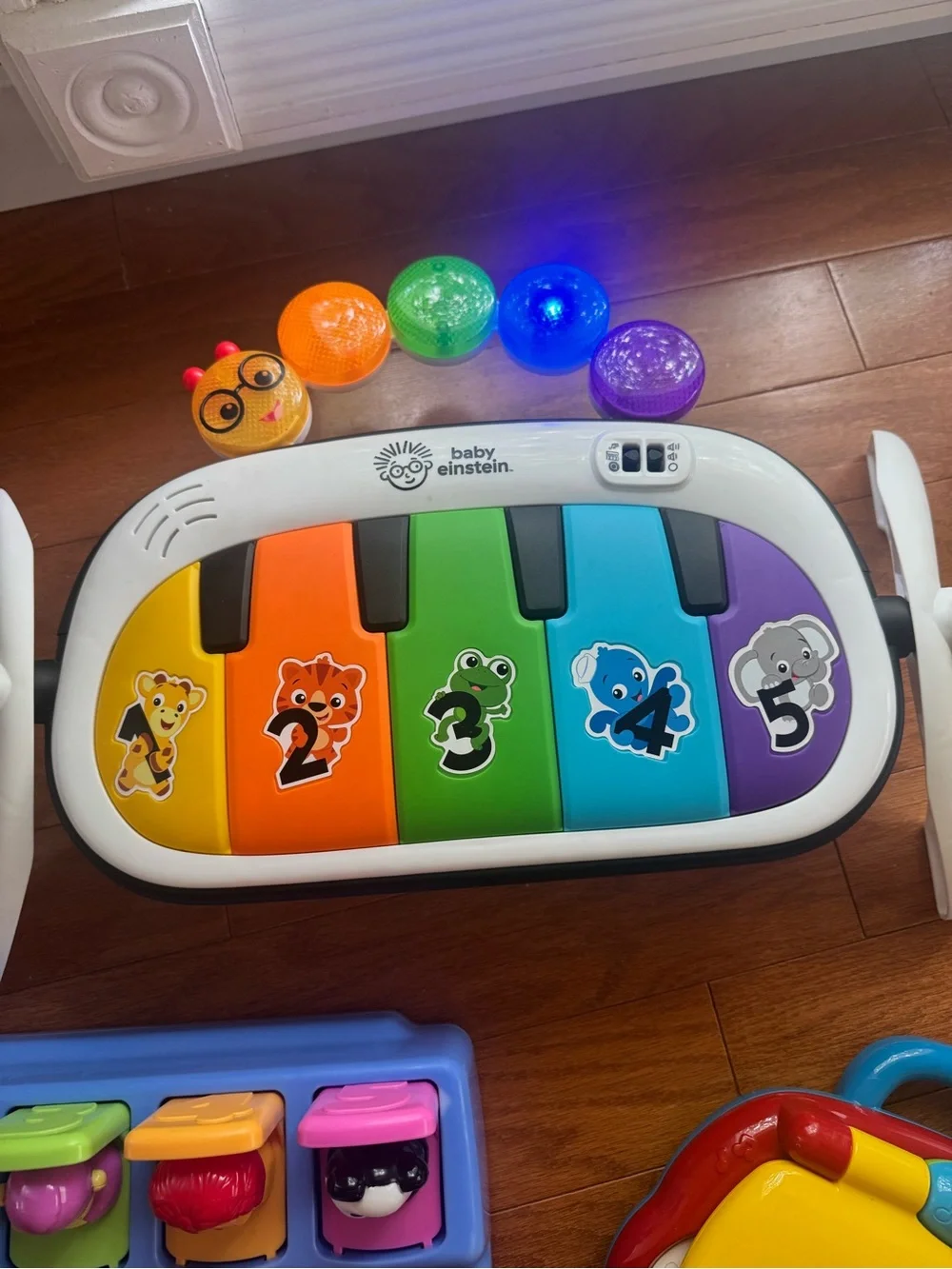 Baby Einstein removable time toys