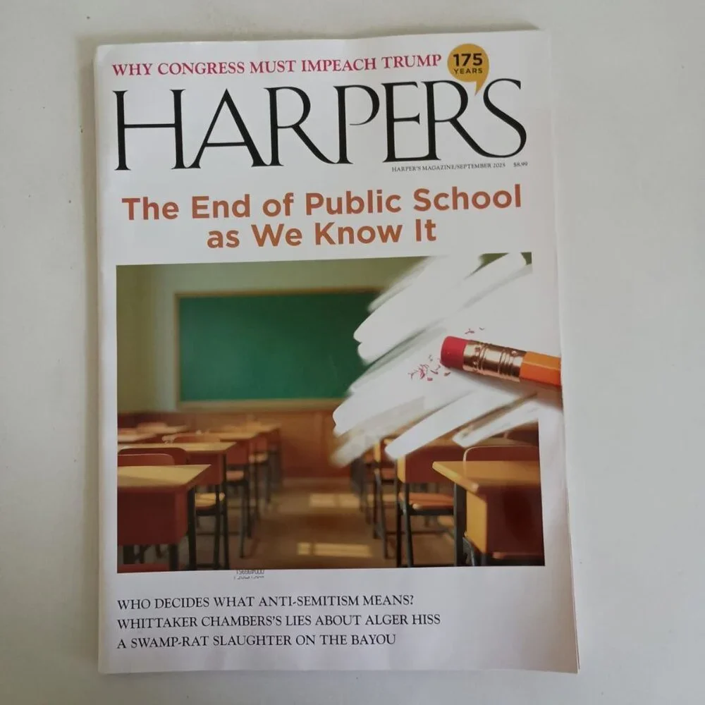 Harper’s Magazine 5 pack May to November 2025