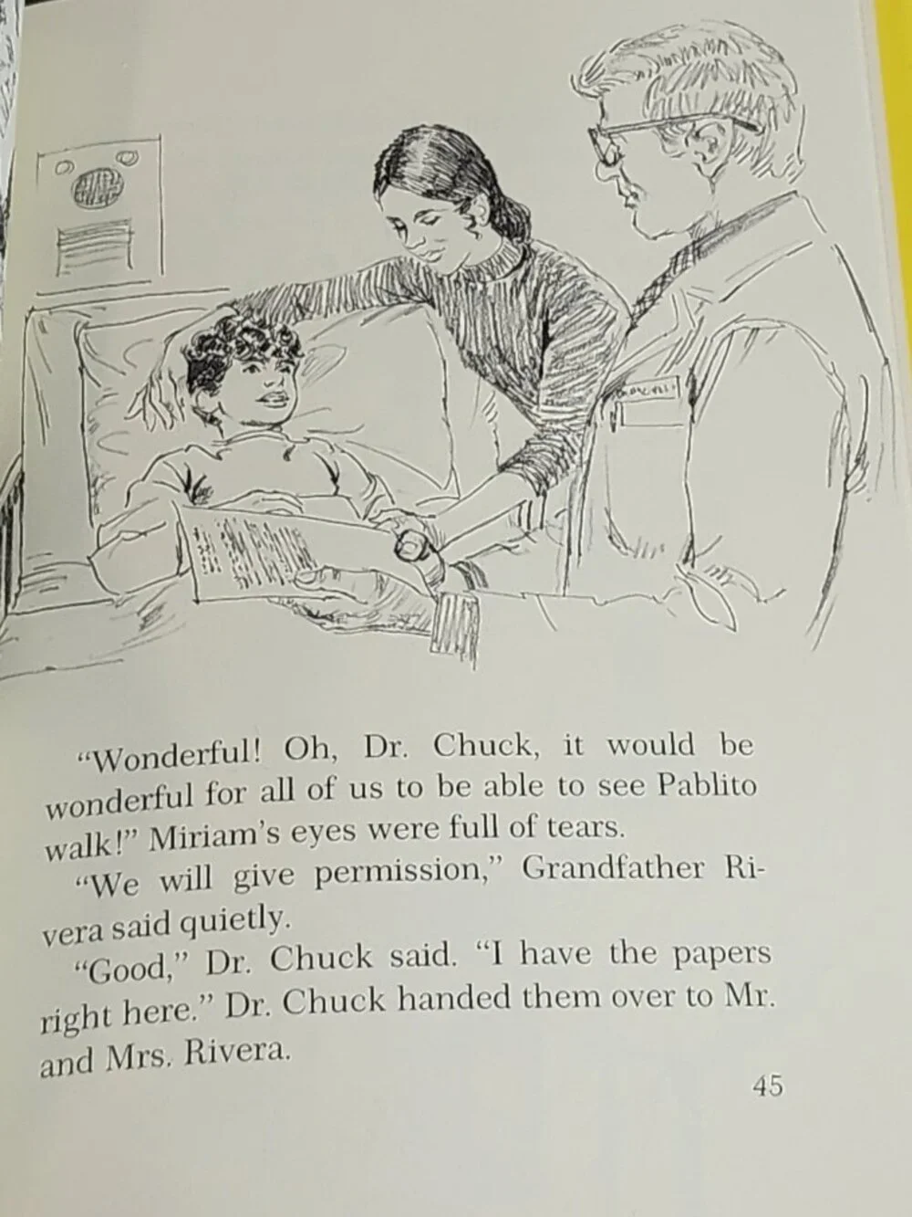 Pablito's New Feet Copyright 1973 by Dawn C. Thomas Illustrated by Paul Frame