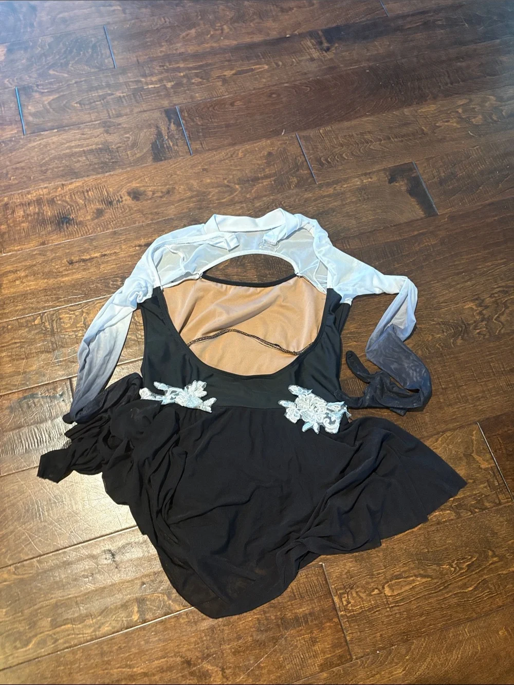 N/A black bodice