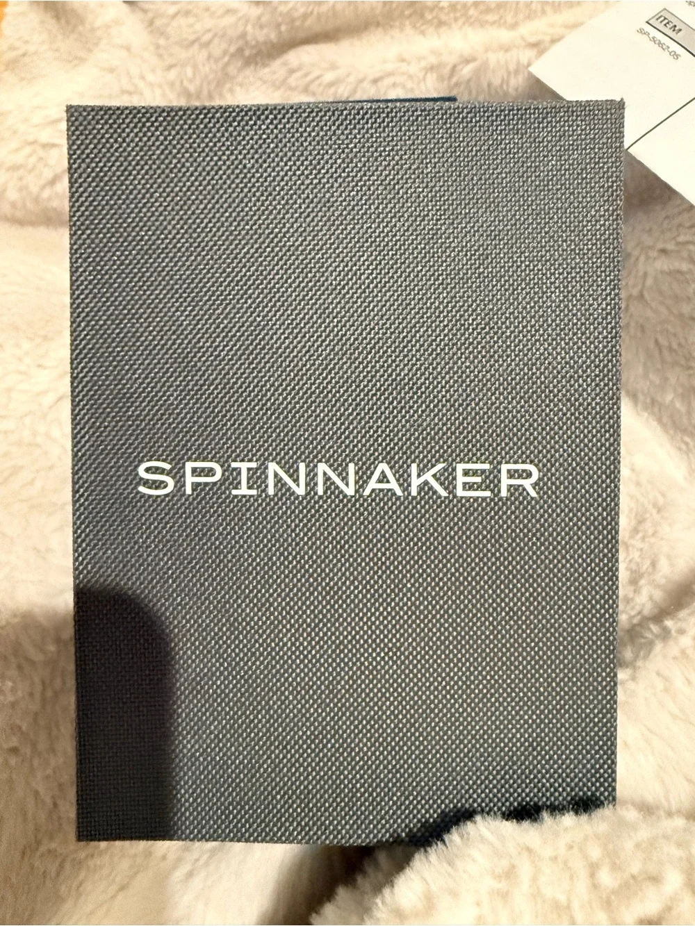 Spinnaker Blue Dial Automatic Watch with Tan Leather Strap Bradner Automatic