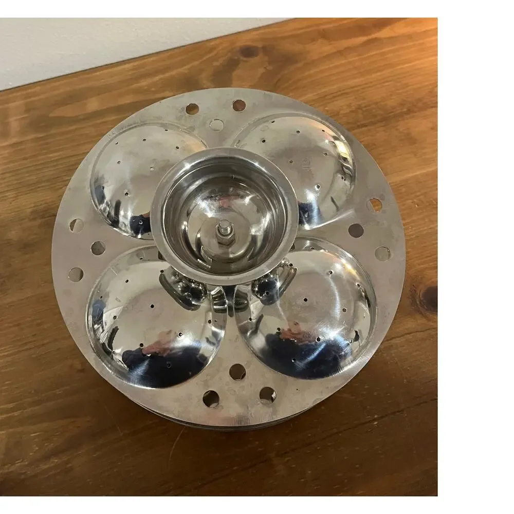Sharda Stainless‎ Steel Idli Stand 3 Tier Steamer Rack Indian Cooker Insert