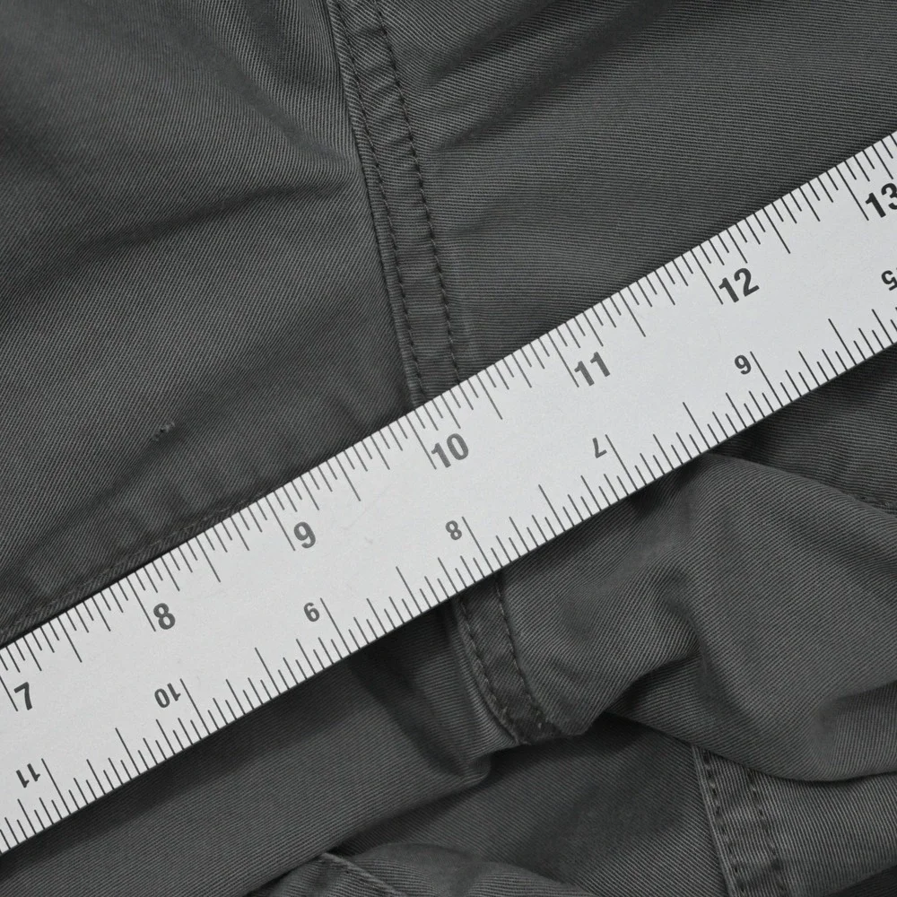 The North Face Shorts Mens 38 Regular Gray‎ Chino Flat Front Zipper Pocket