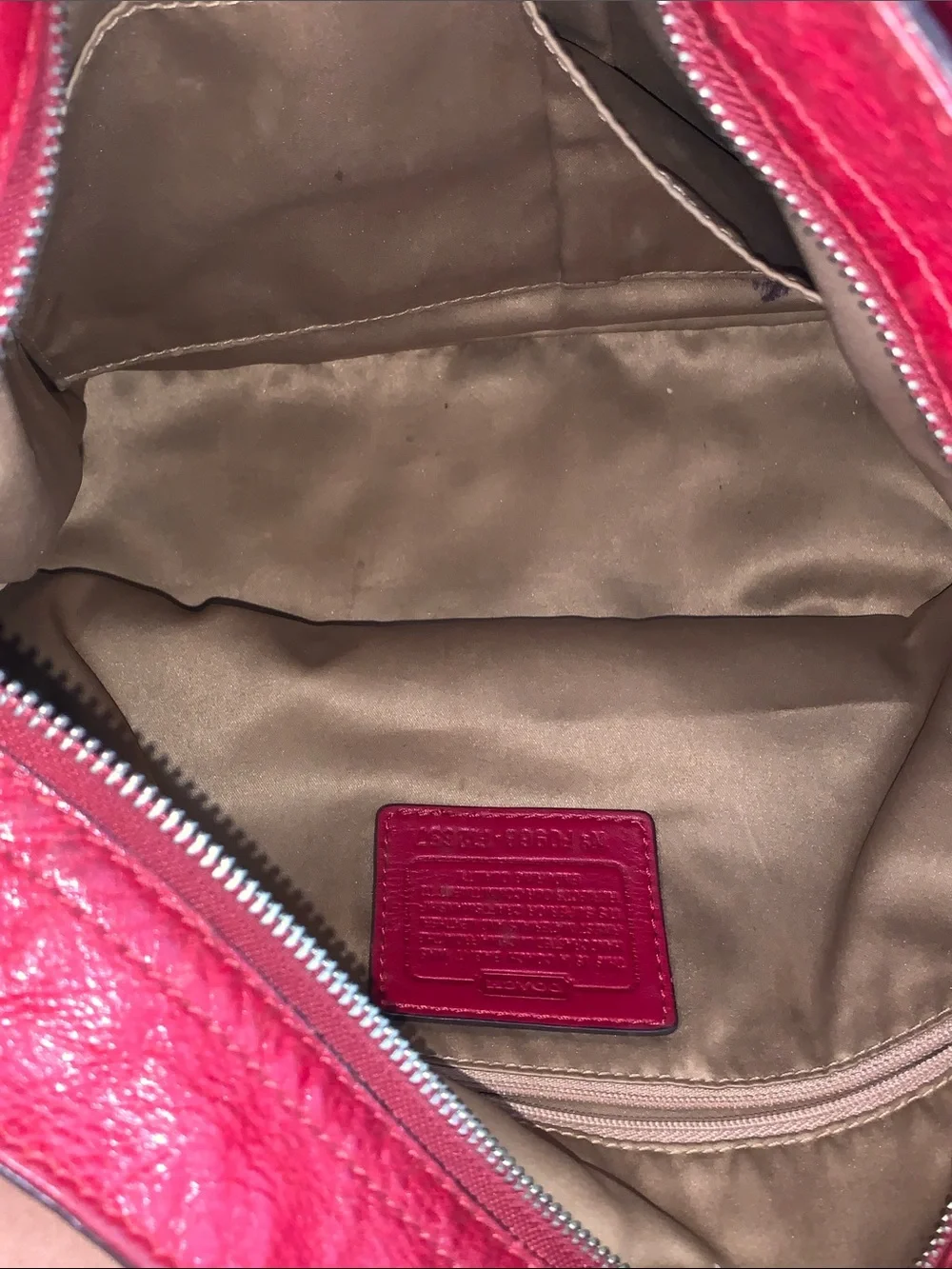 GUC Coach Zoe Signature Monogram Jacquard Hobo